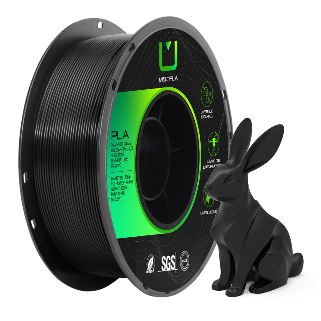 PLA Preto 1kg