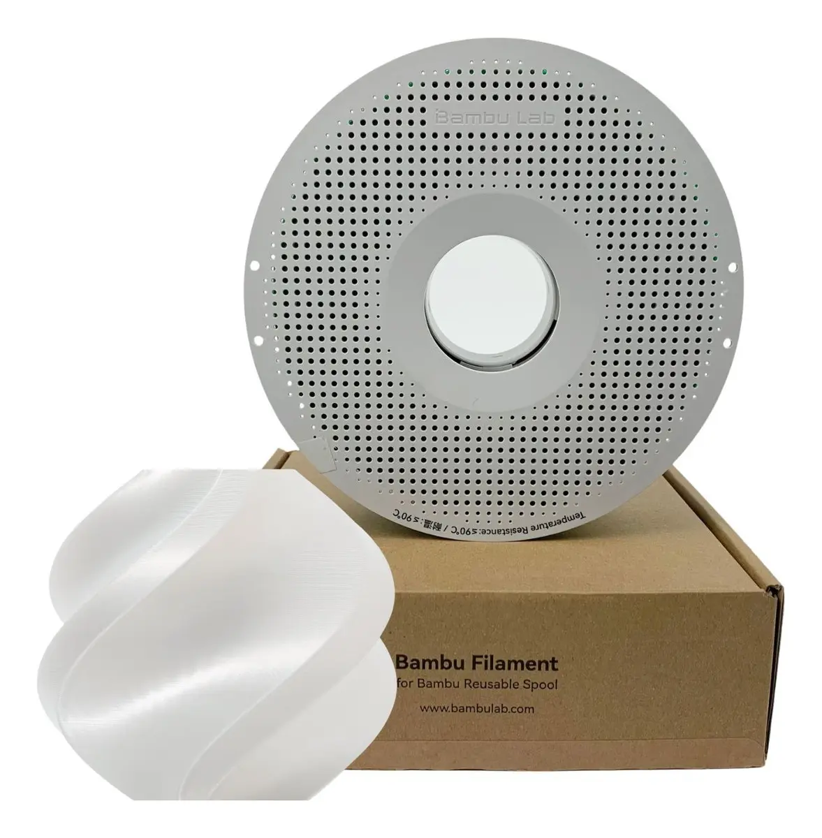 PLA Silk Branco 1kg