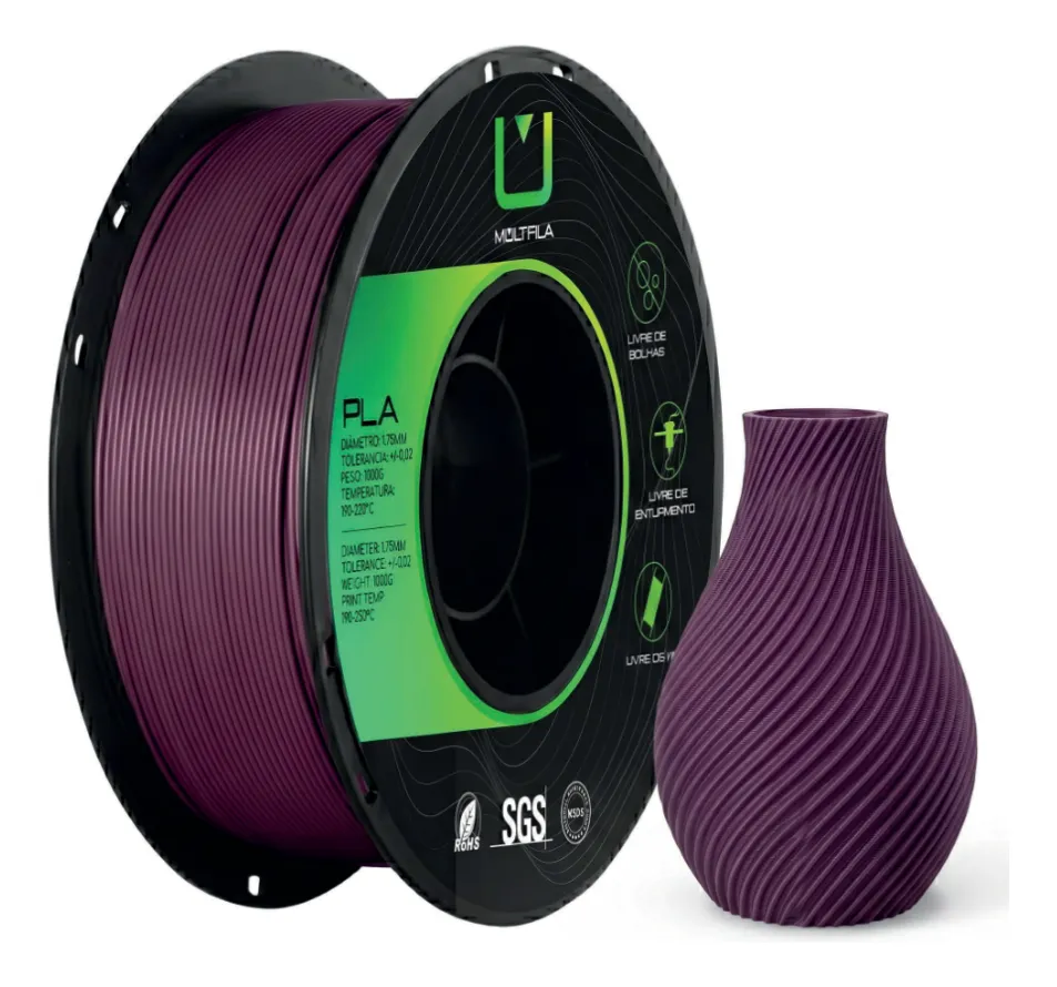 PLA Matte Vinho 1kg