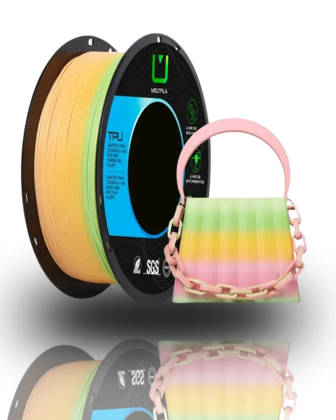 TPU Rainbow Arco Íris 1kg