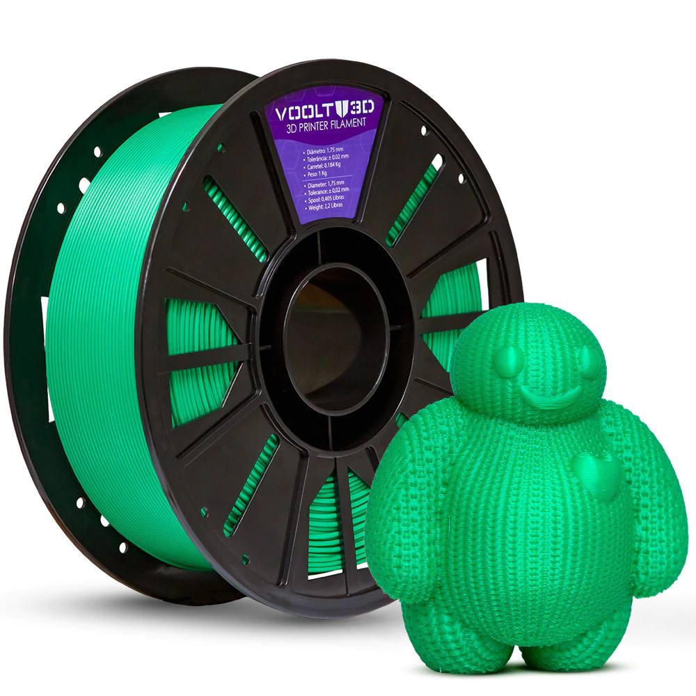 PLA Verde Solido 1kg