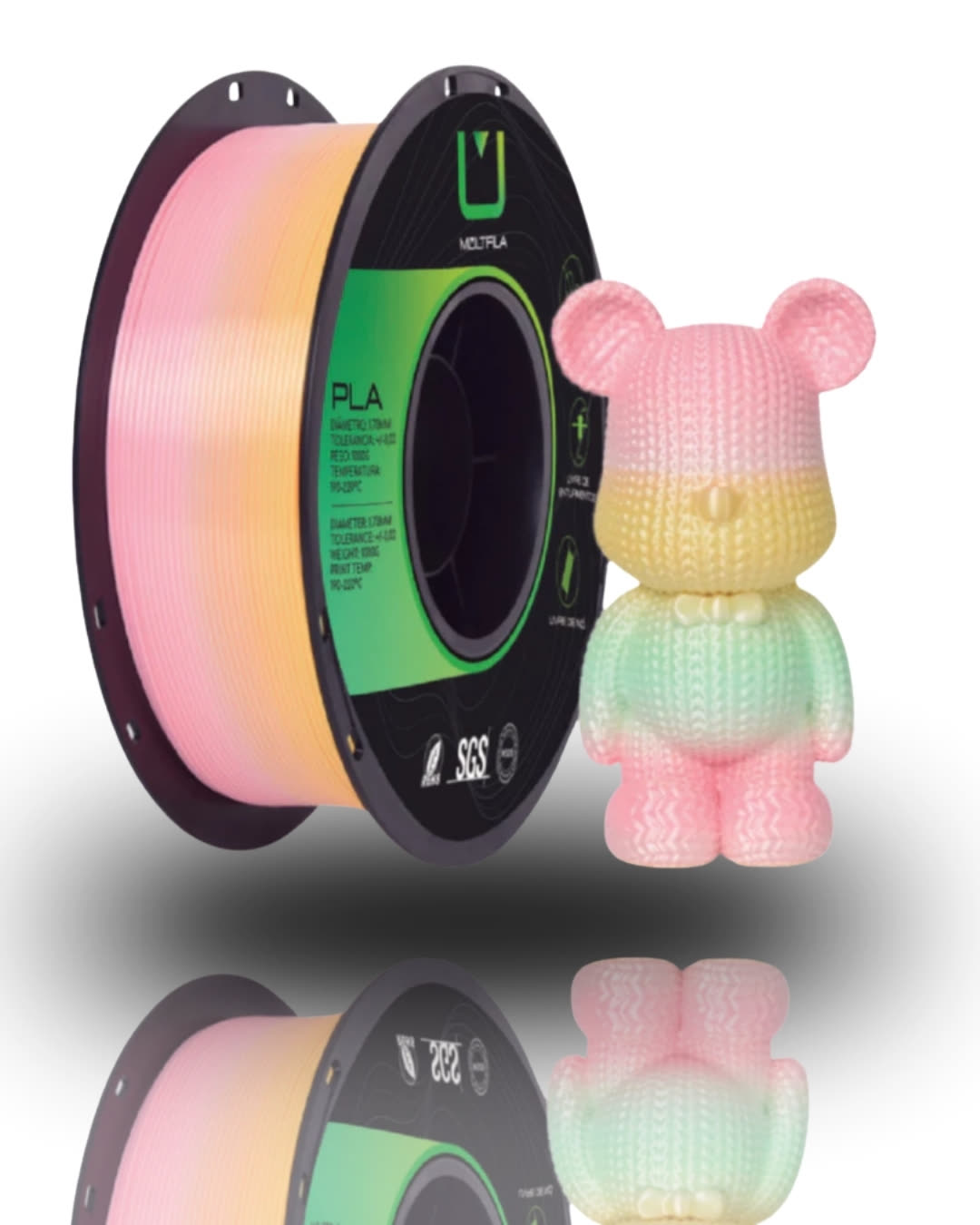 PLA Silk Rainbow Sweet 1kg