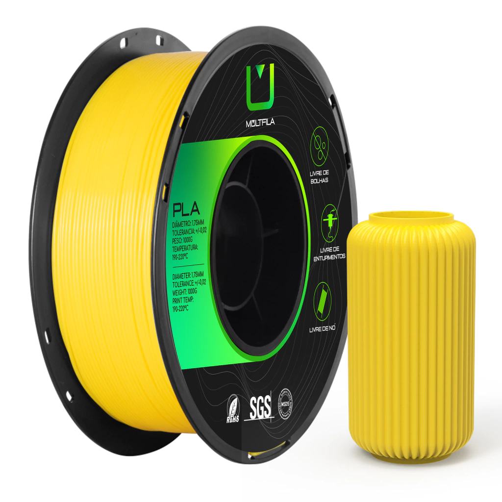 PLA Amarelo 1kg
