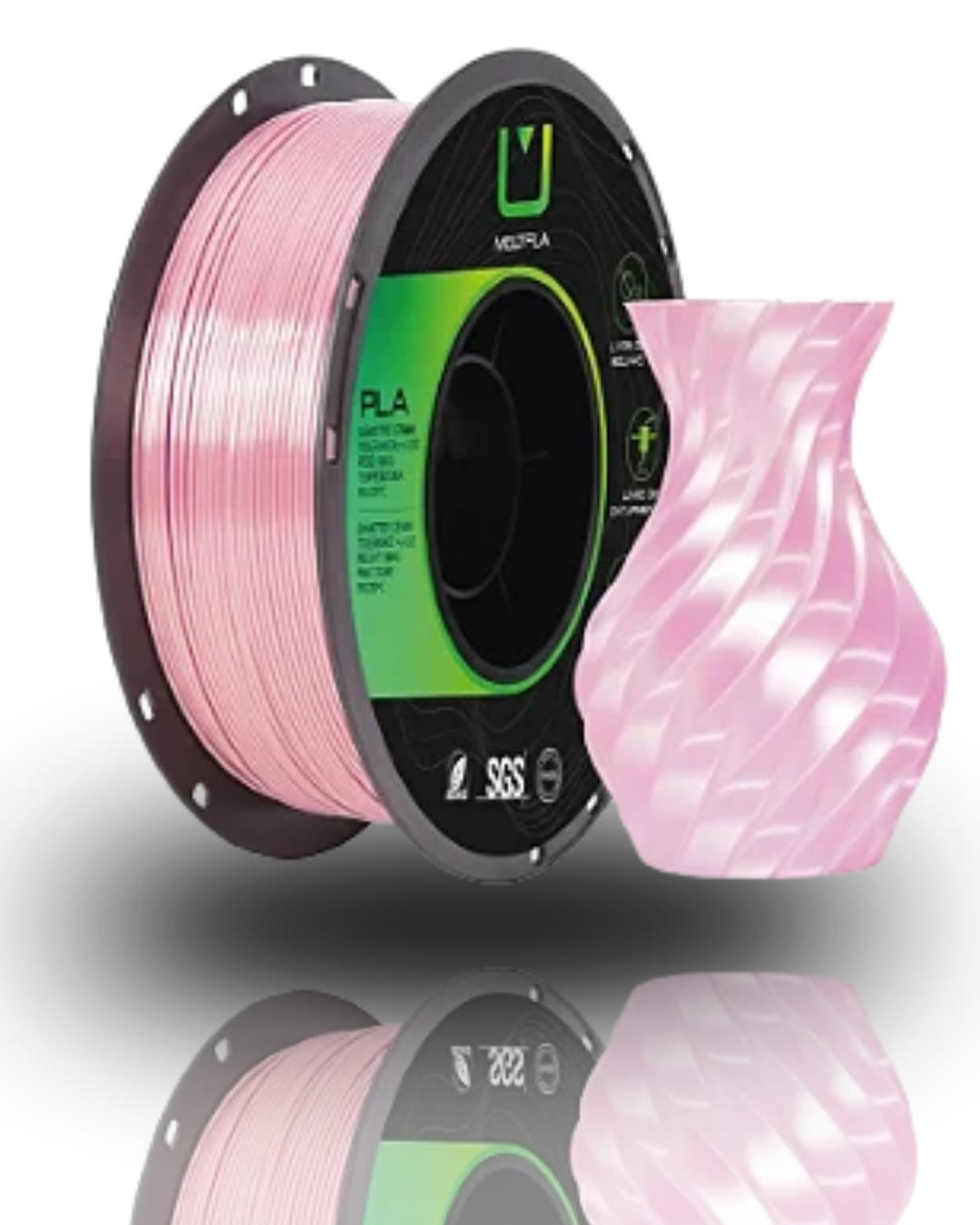 PLA Silk Rosa Claro 1kg