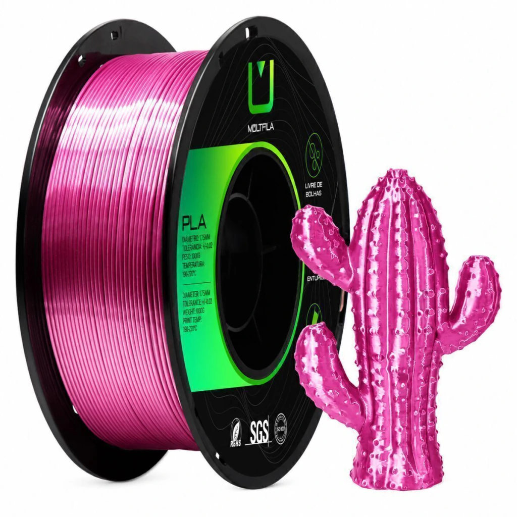 PLA Silk Rosa Hibisco 1kg