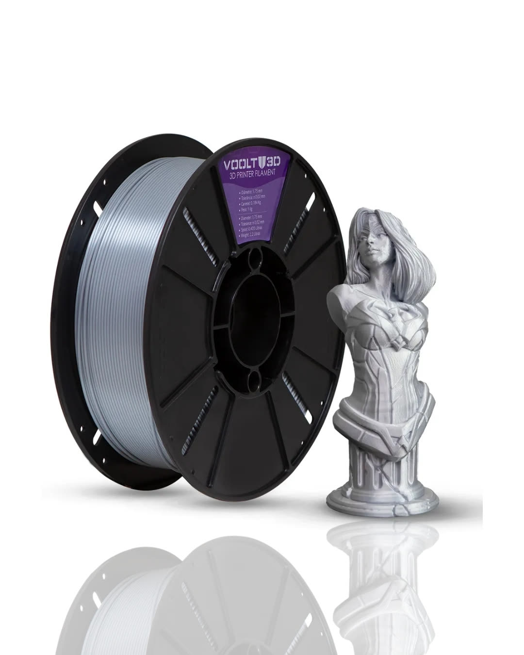 PLA Silk Aluminio 1kg