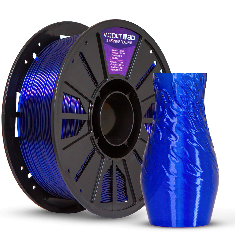 PETG Azul Marinho Translucido 1kg