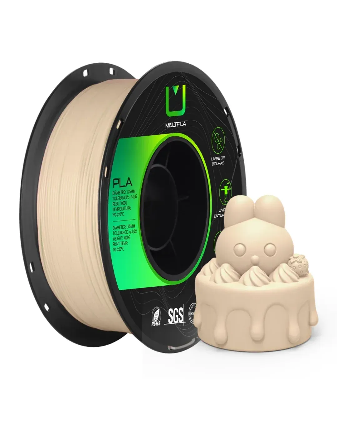 PLA Bege Nude 1kg