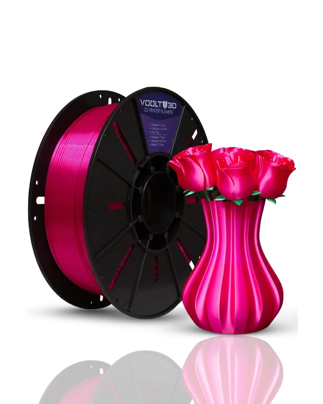 PLA Silk Rosa Choque 1kg