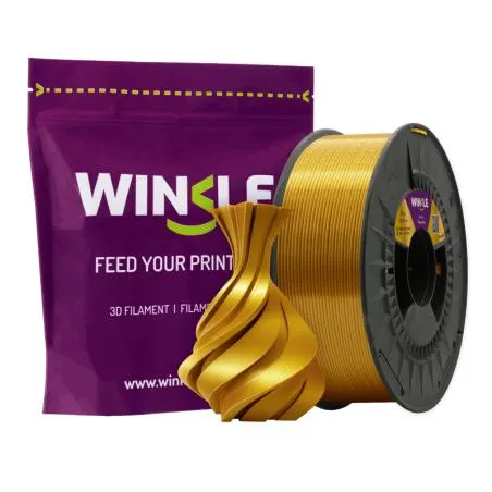 Pla Silk Winkle 1,75 Mm Ouro Rei 300g
