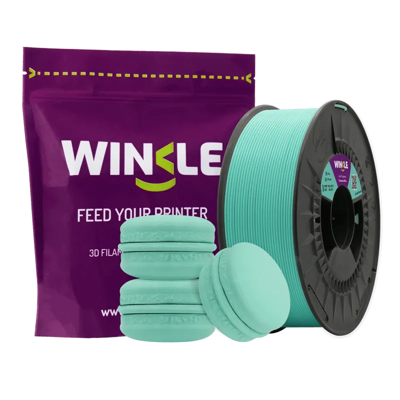Pla Hd Pastel Winkle 1,75 Mm Azul Turquesa 300g