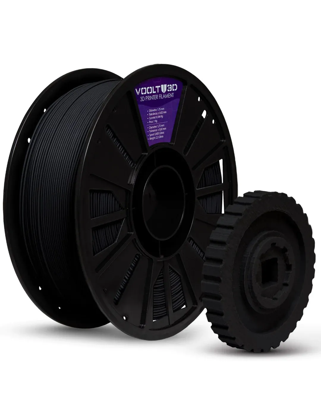 PLA Com Fibra de Carbono 1kg