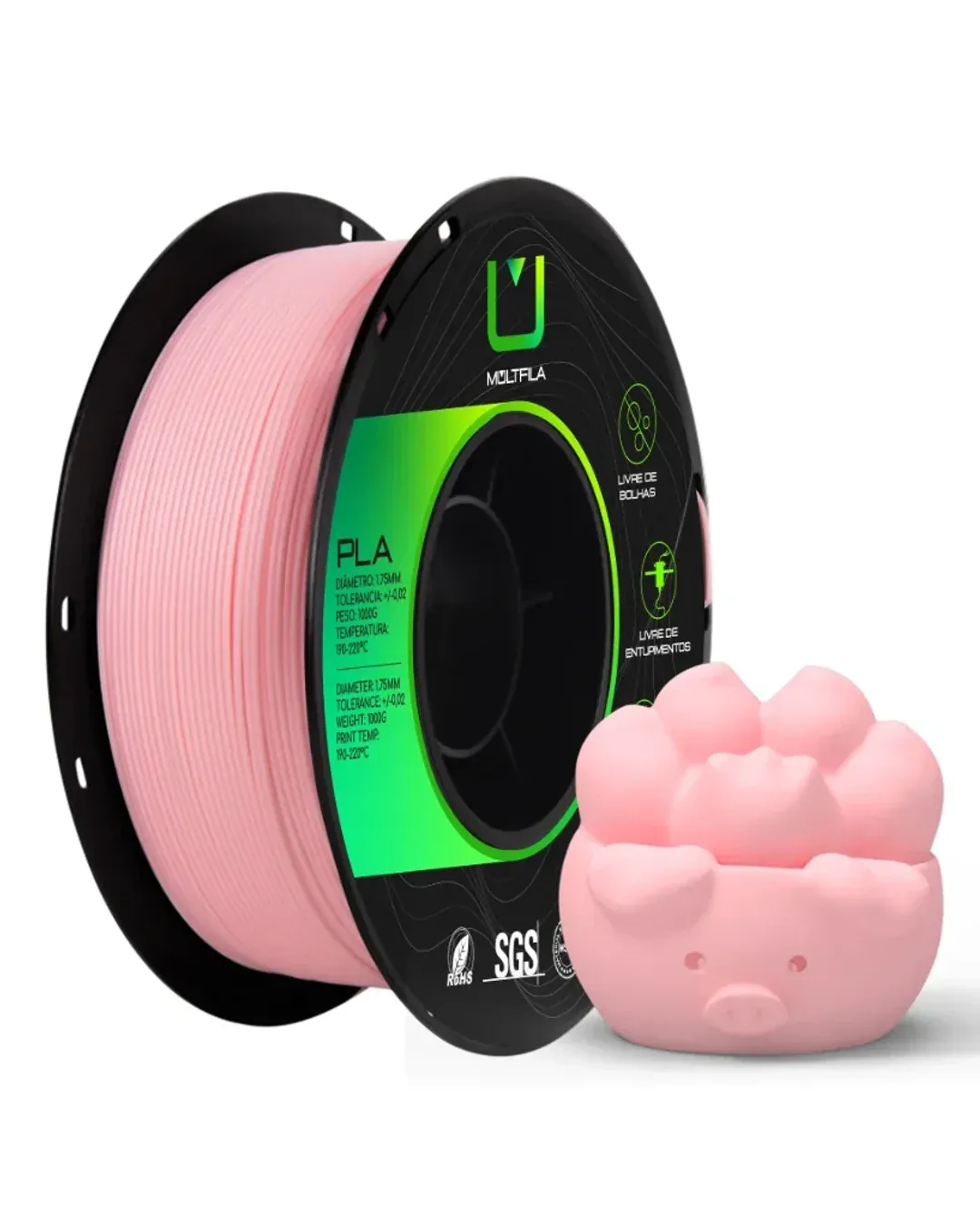 PLA Rosa Claro 1kg