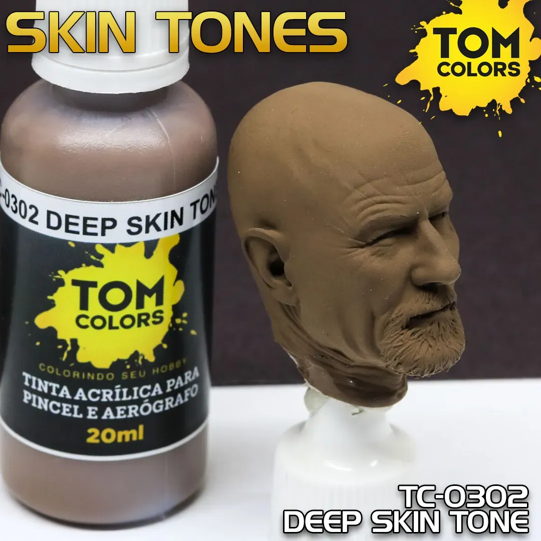 Tinta Deep Skin Tone Tc-0320 (Tom de Pele) - Tom Collors
