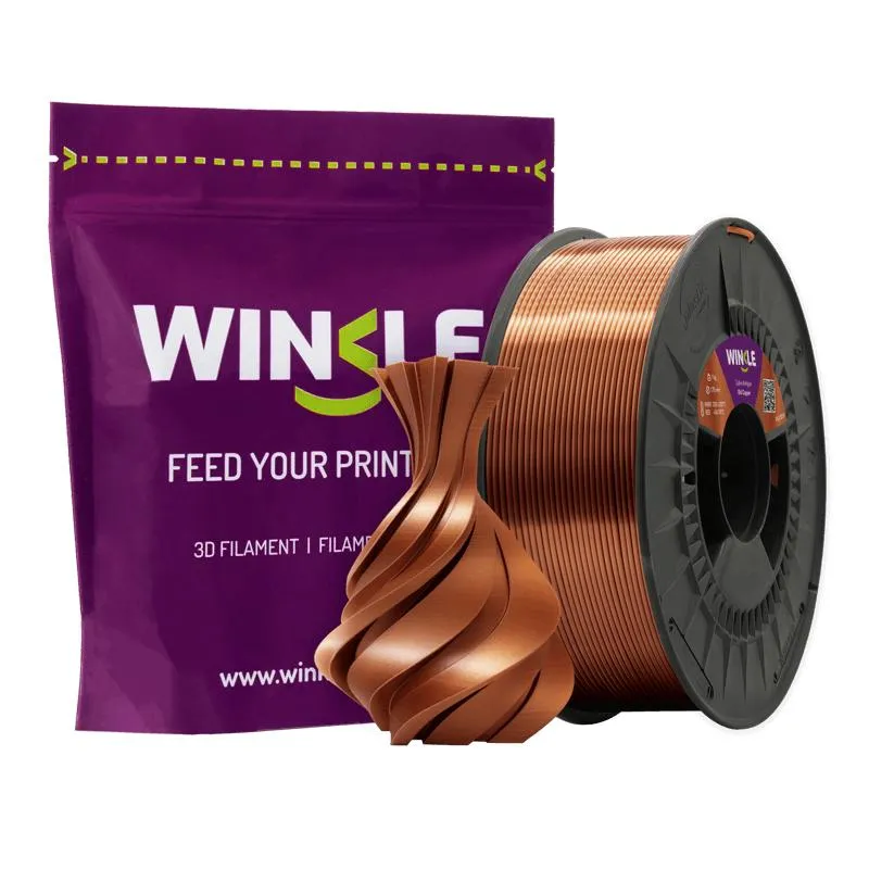 Pla Silk Winkle 1,75 Mm Cobre Antigo 300g