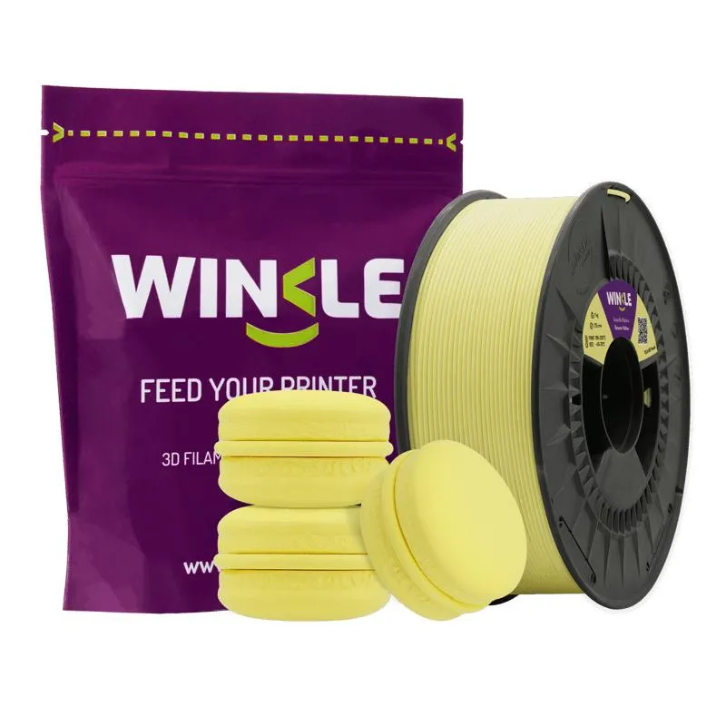 Pla Hd Pastel Winkle 1,75 Mm Amarelo Curcuma 300g