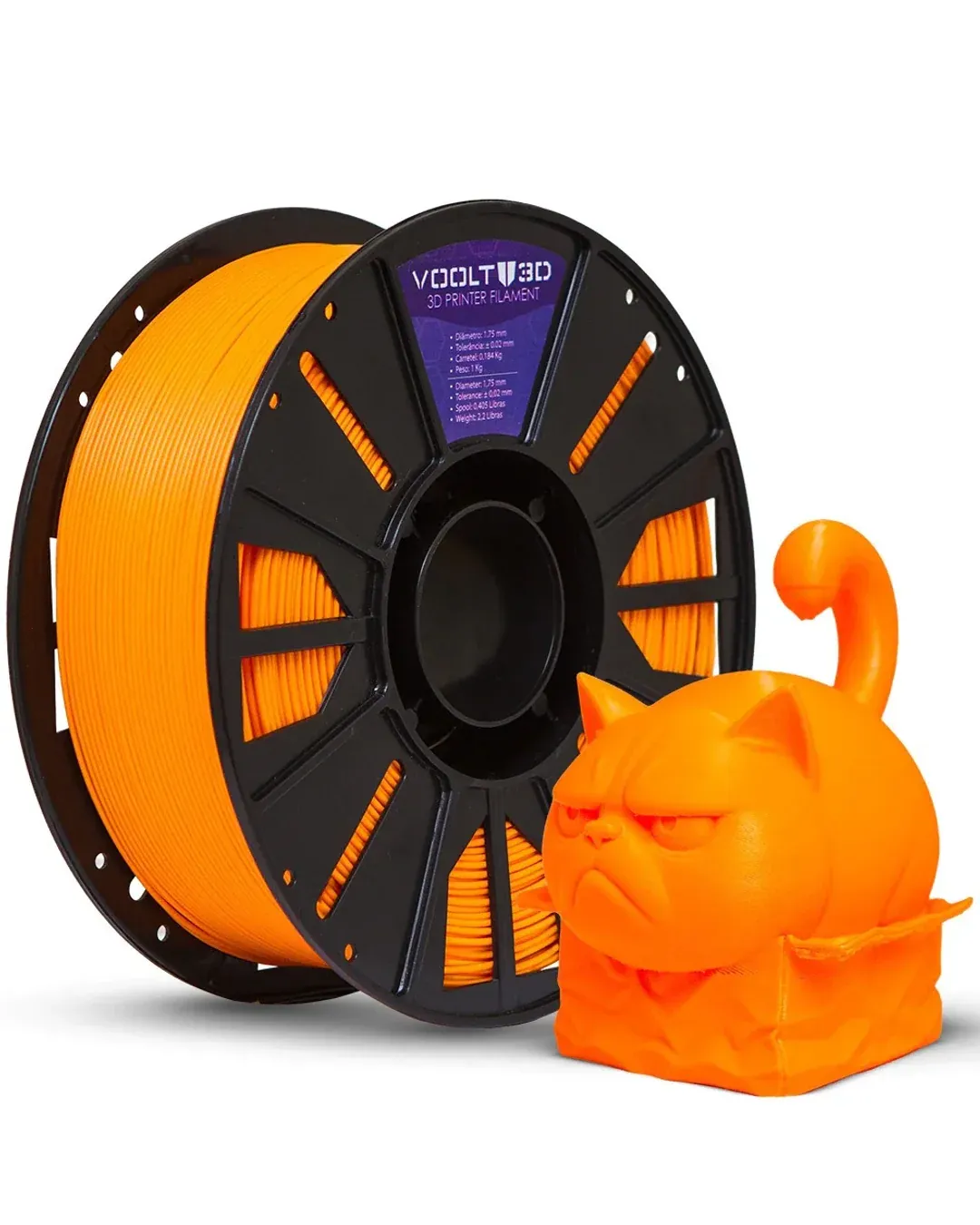 PLA Laranja 1kg