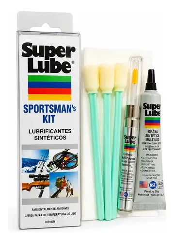 Kit Super Lube Oleo + Graxa + Pinceis