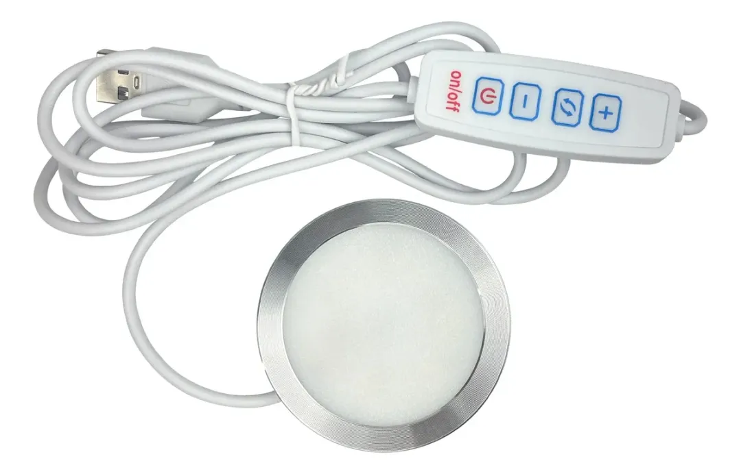 Luminária Liga/Desliga Branco Frio, Quente e Neutro 6W