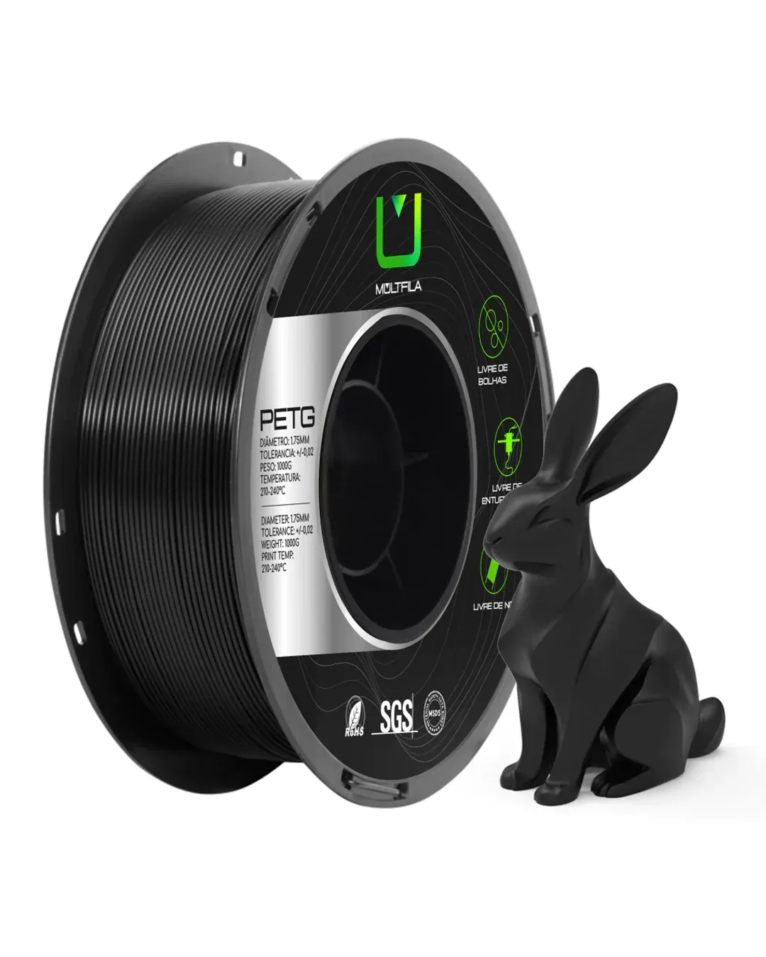 PETG Preto 1kg