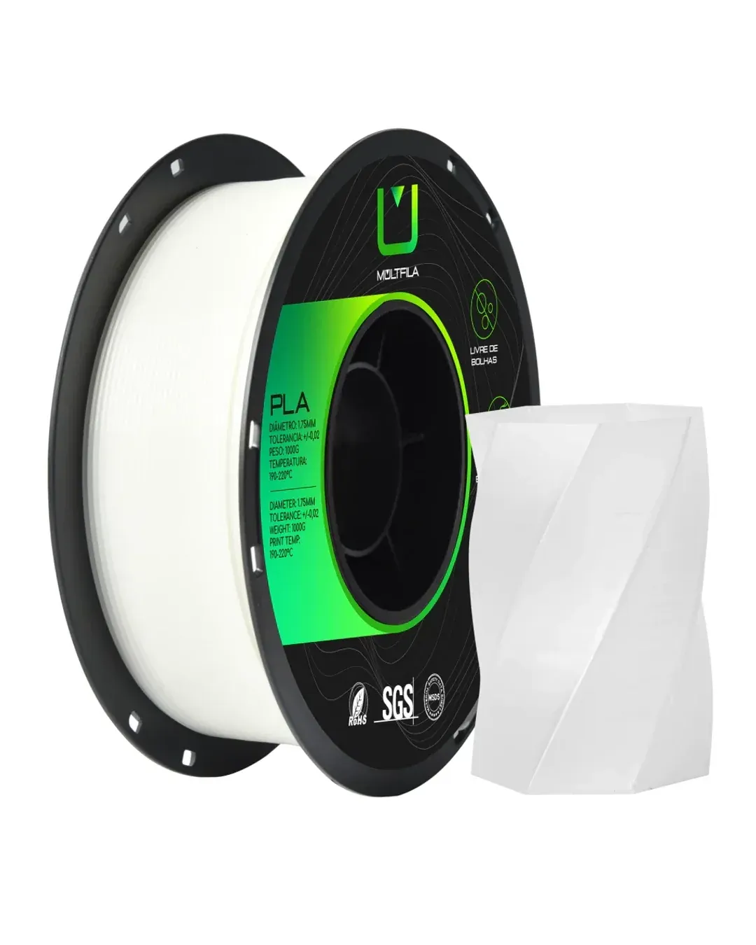 PLA Transparente 1kg