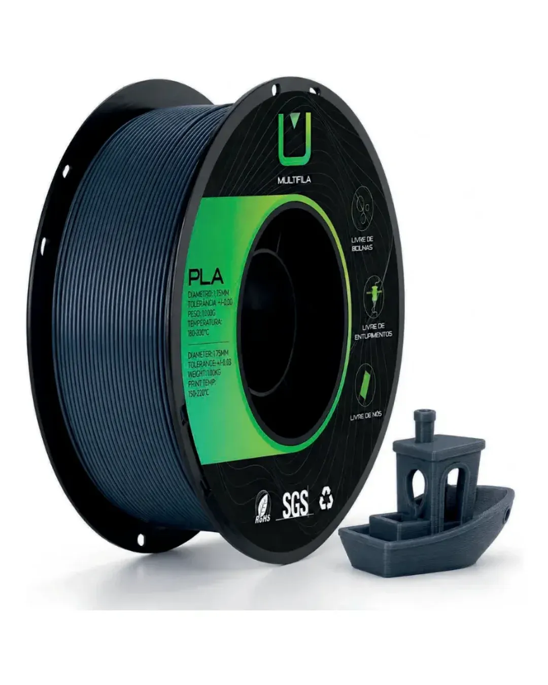 PLA Azul Marinho 1kg
