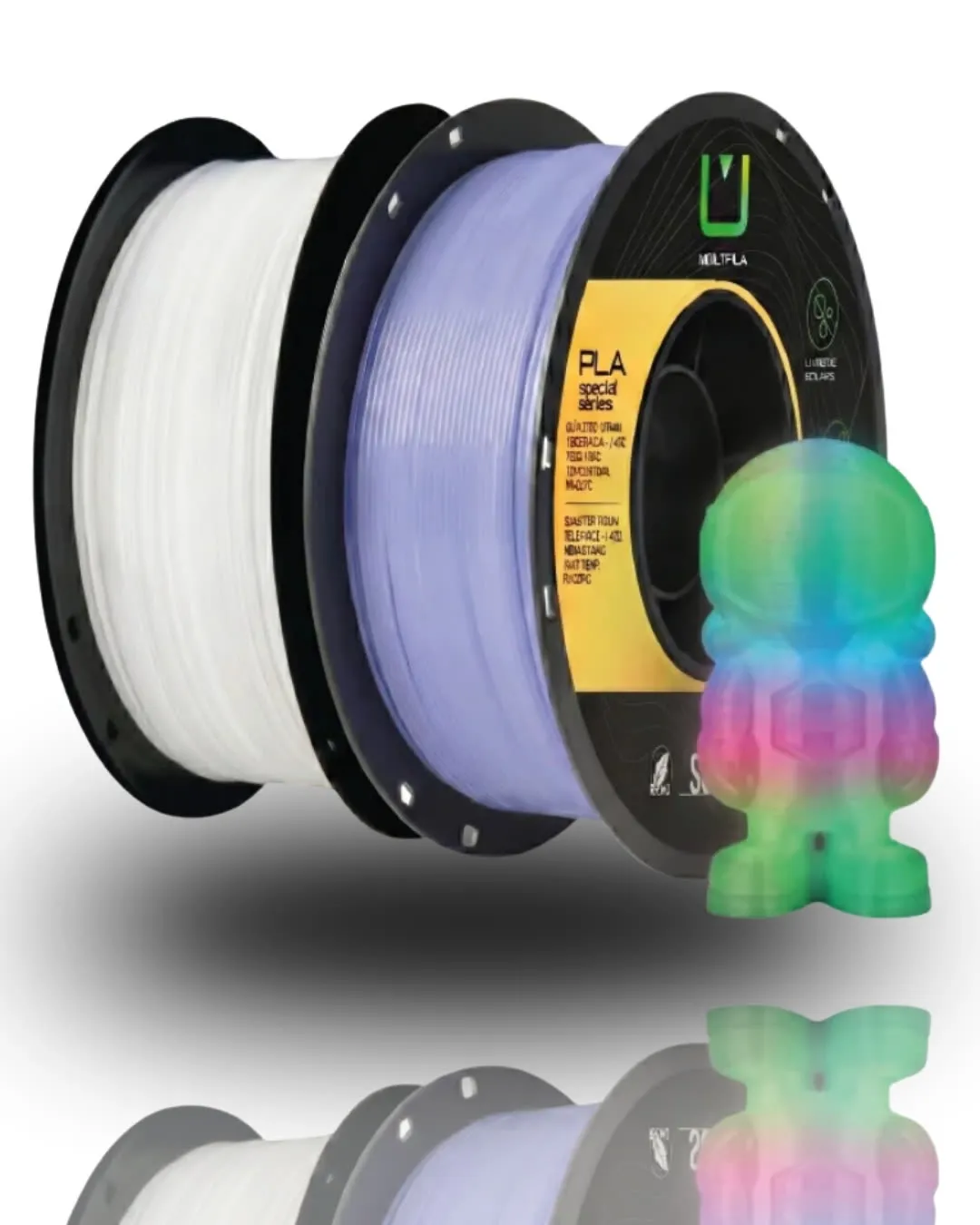 PLA Luminous Rainbow Colors 1kg