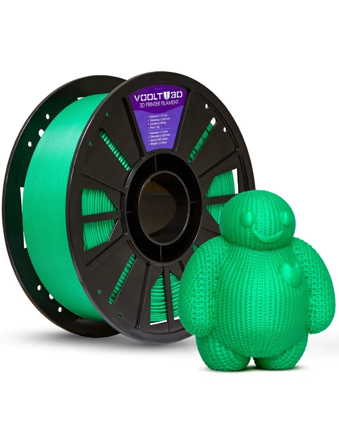 PLA Verde Solido 1kg