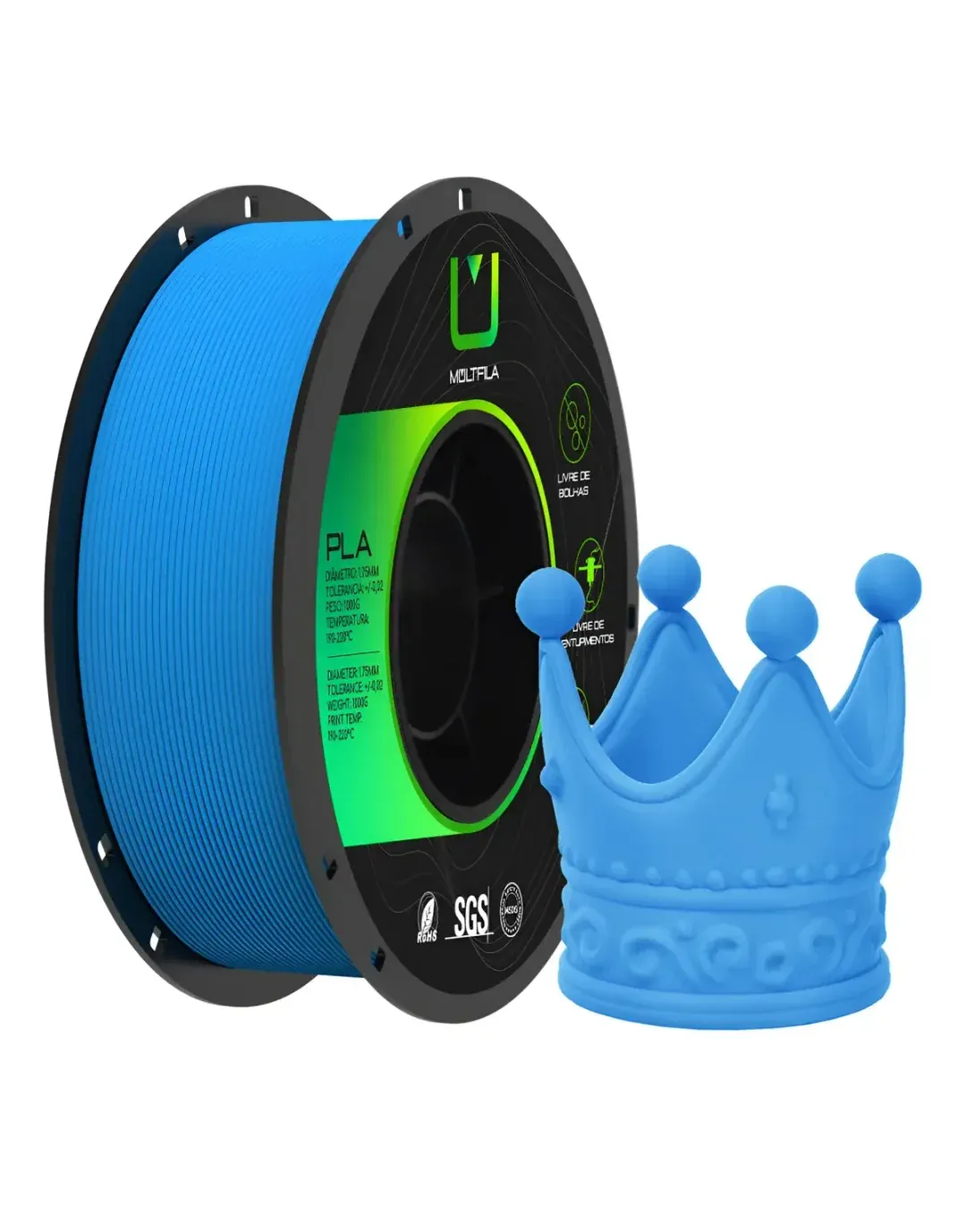 PLA Matte Azul Marinho 1kg