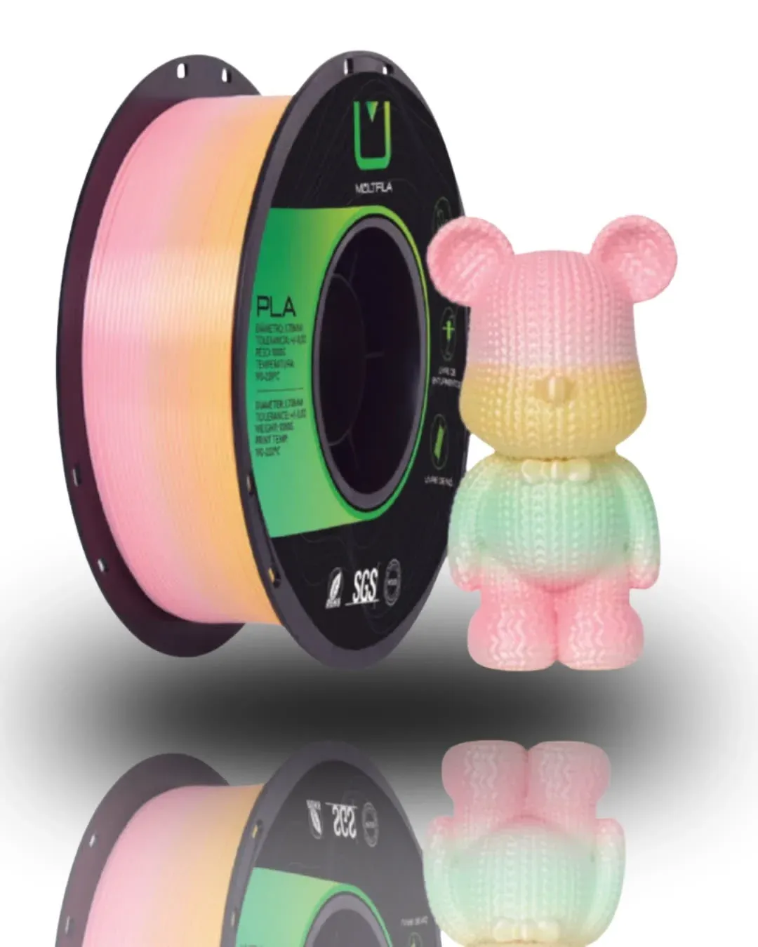 PLA Silk Rainbow Sweet 1kg