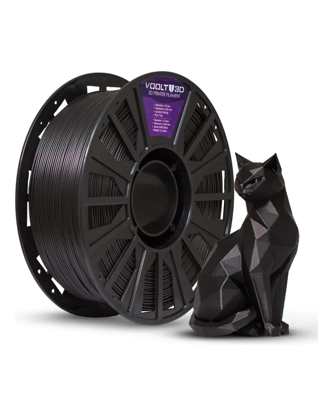 PLA Preto V-Silk 1kg