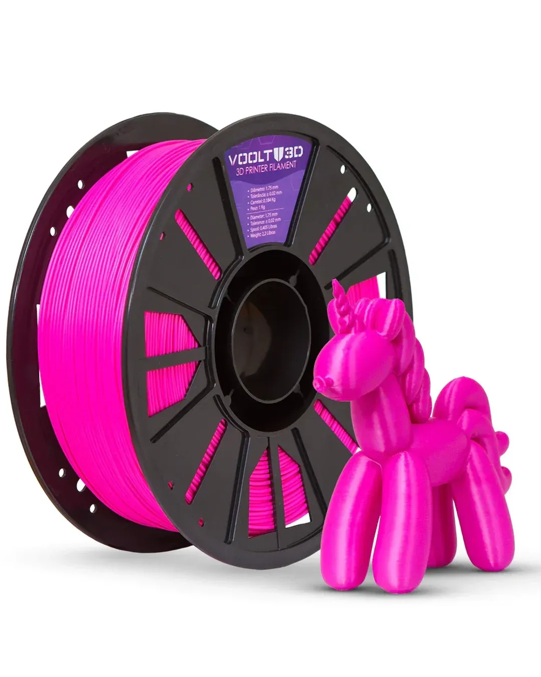 PLA Rosa Purpura Solido 1kg