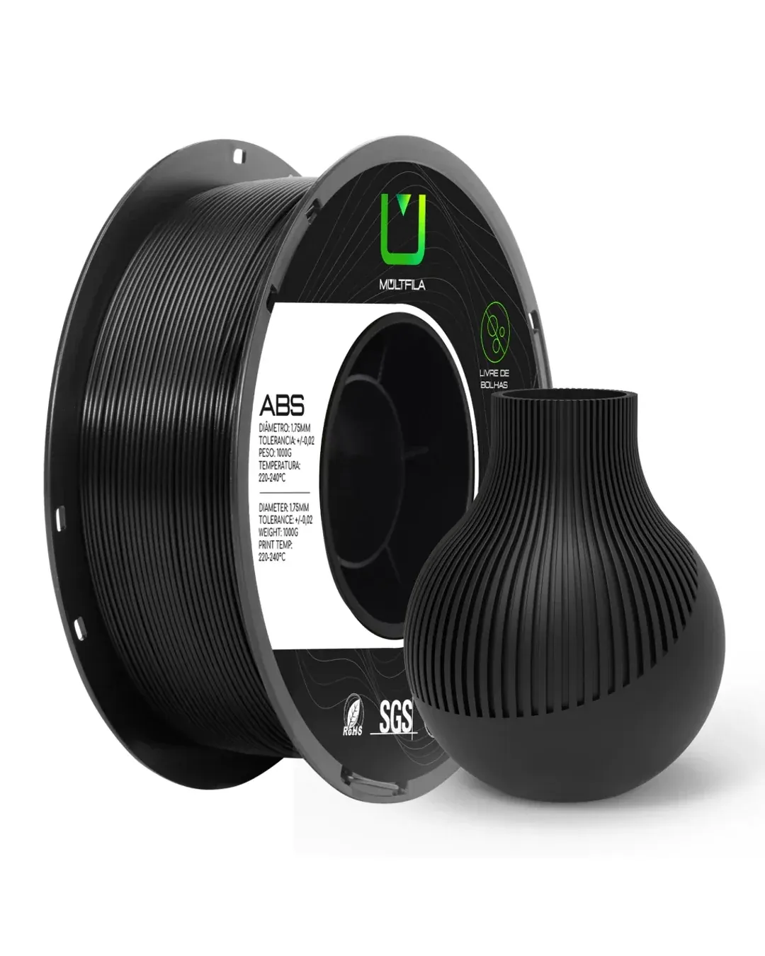 ABS Preto 1kg