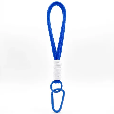 Mosquetão Azul e Branco