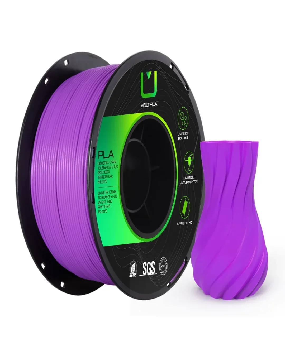 PLA Roxo 1kg