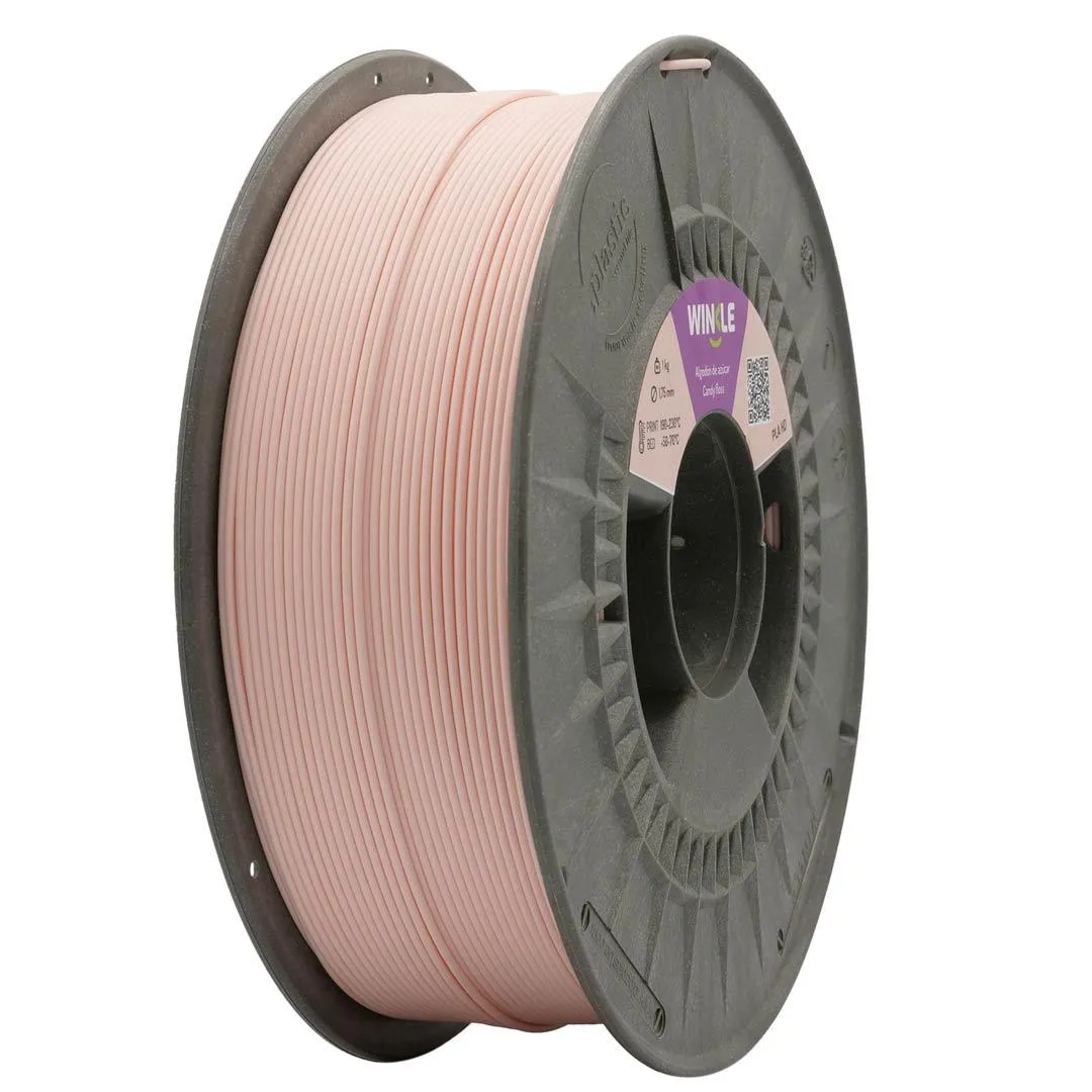Pla Hd Pastel Winkle 1,75 Mm Rosa Algodao 300g
