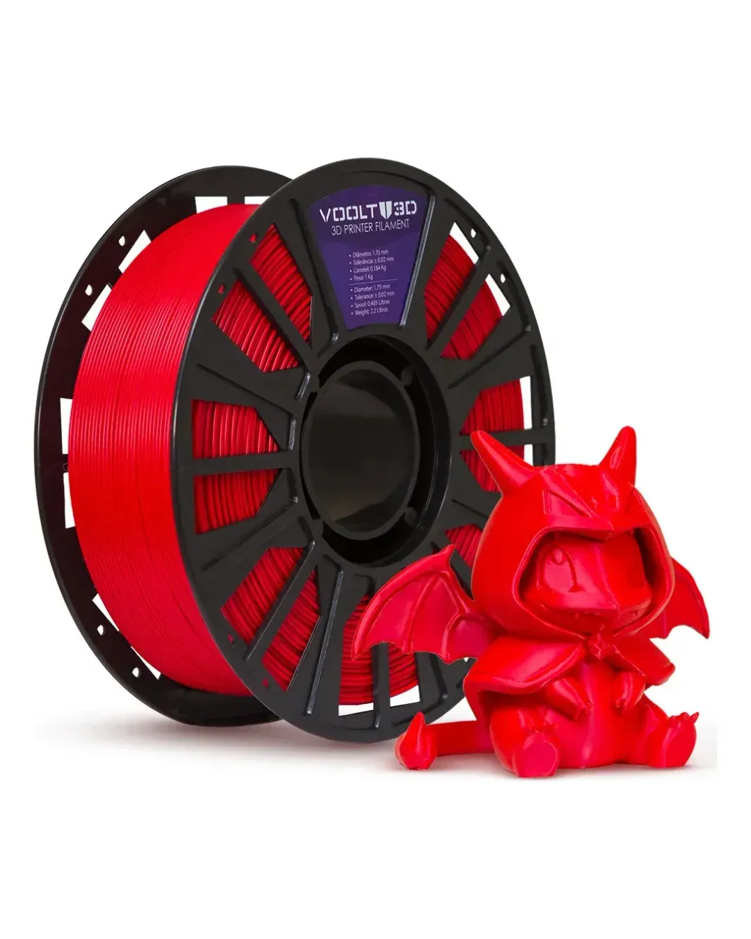 PLA Vermelho 1kg
