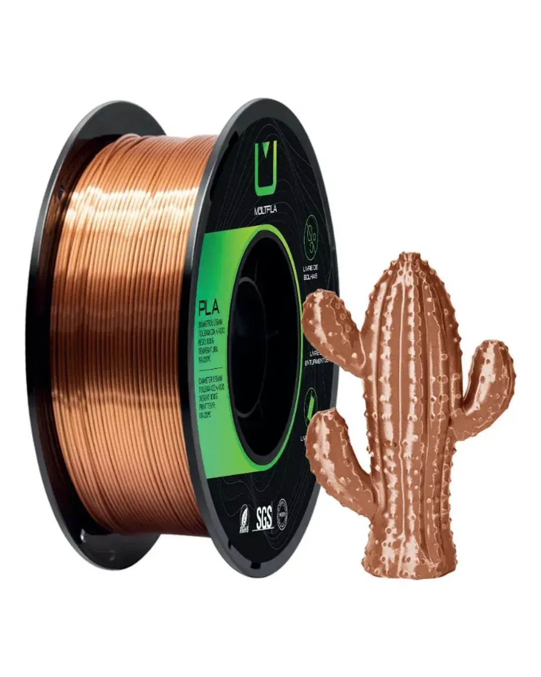PLA Silk Cobre 1kg