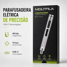 Parafusadeira Eletrica Recarregavel 48 Bits