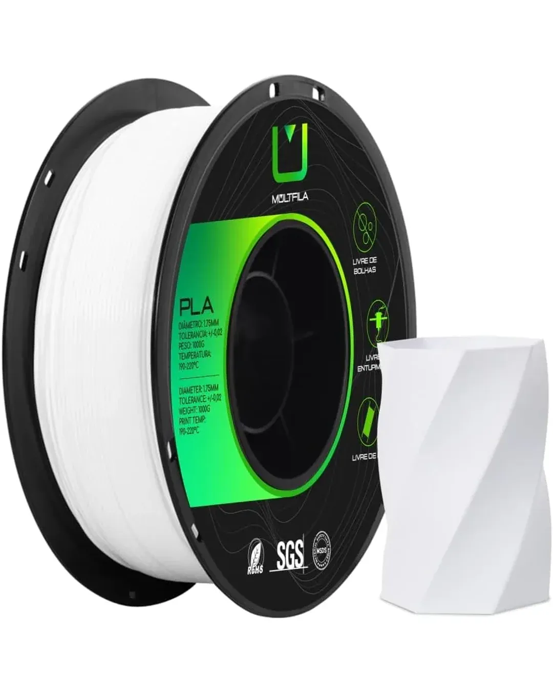 PLA Branco 1kg