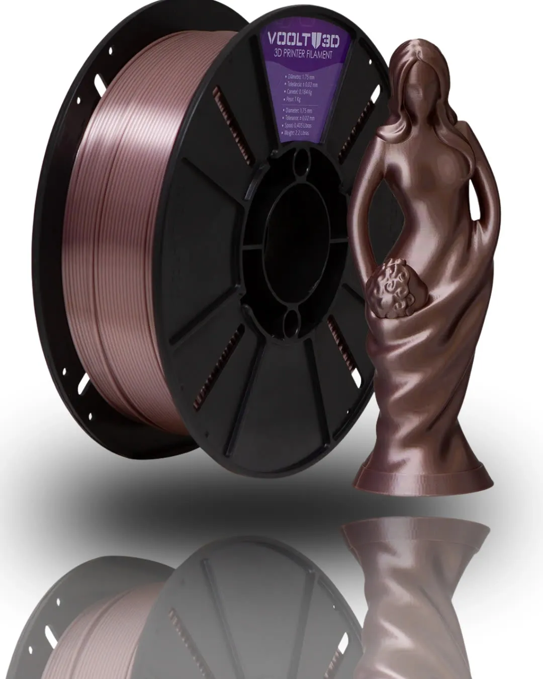 PLA Silk High Speed Rose Gold 1kg