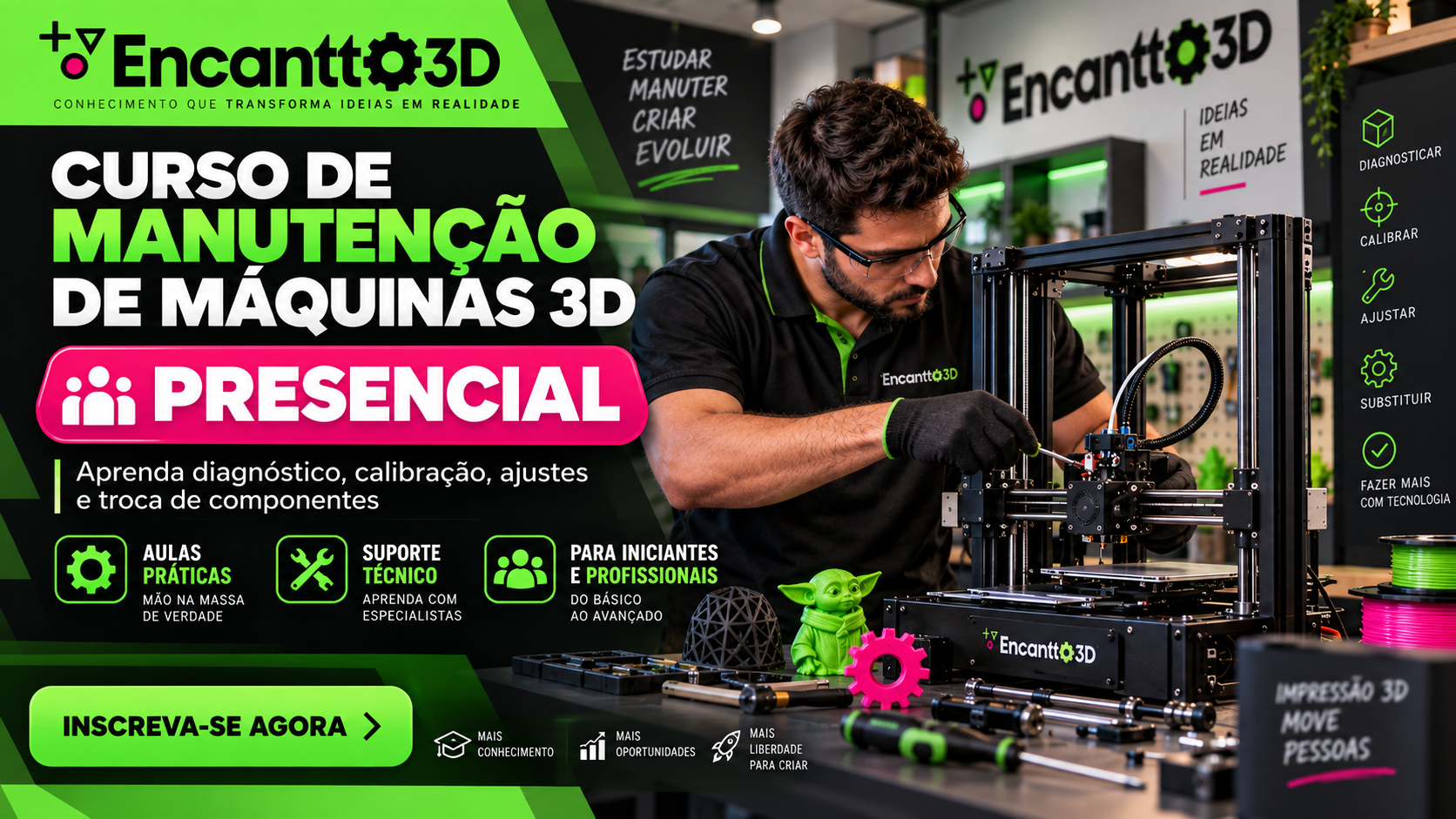 Curso de Manutenção de Máquina - Básico